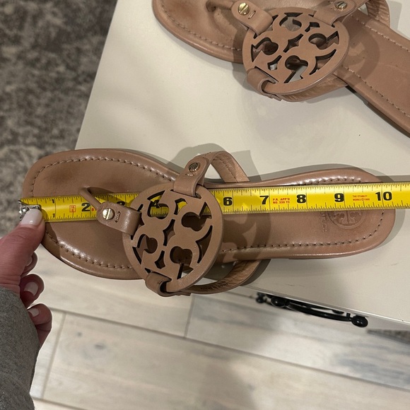 Tory Burch Tan Miller Sandals - Picture 10 of 12